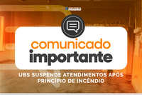 Unidade Básica de Saúde Dr. Turiki Fukasi suspende atendimentos após princípio de incêndio