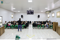 Visita dos Alunos do Colégio Estadual Quatorze de Dezembro ao Poder Legislativo de Peabiru